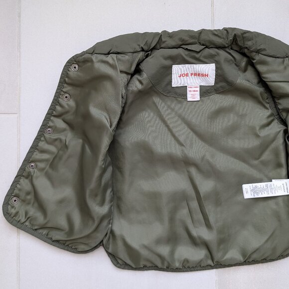 (4/$20) Joe Fresh - Baby Boys' Quilted Vest - Picture 6 of 7